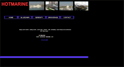 Desktop Screenshot of hotmarine.com